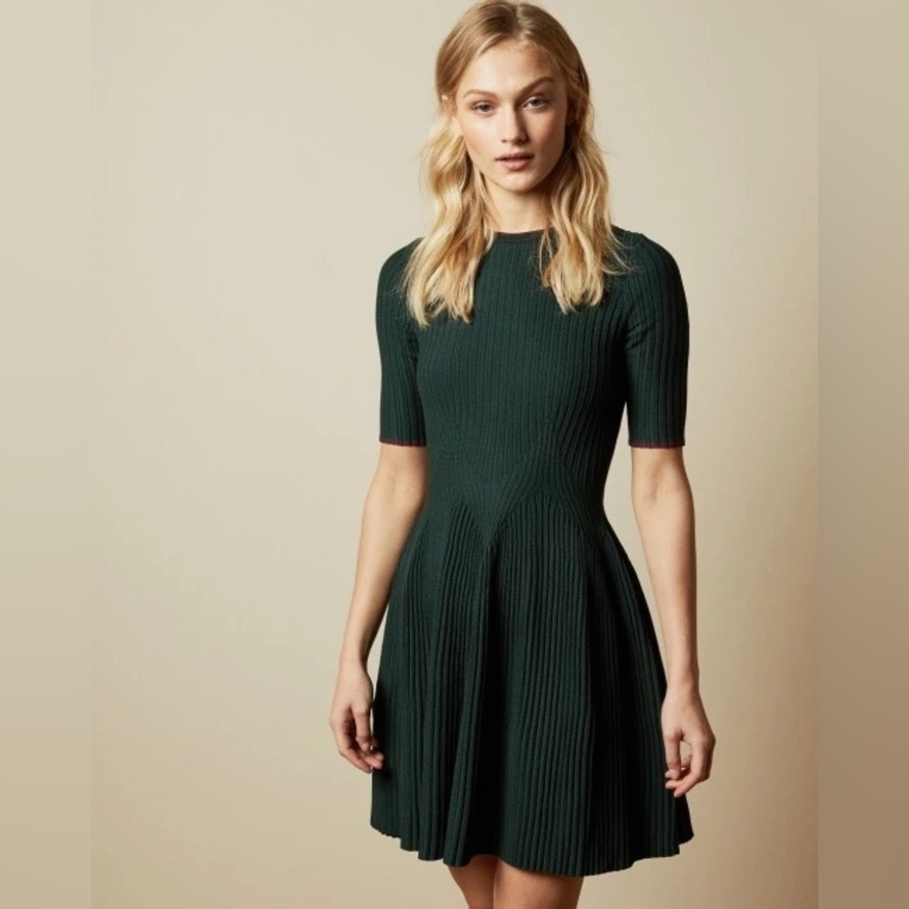 Ted Baker knitted skater dress